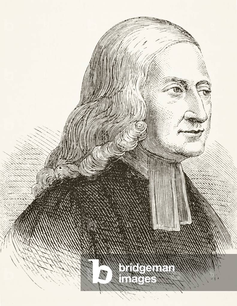John Wesley, from 'The National and Domestic History of England' by William Hickman Smith Aubrey (1858-1916) published London, c.1890 (litho)