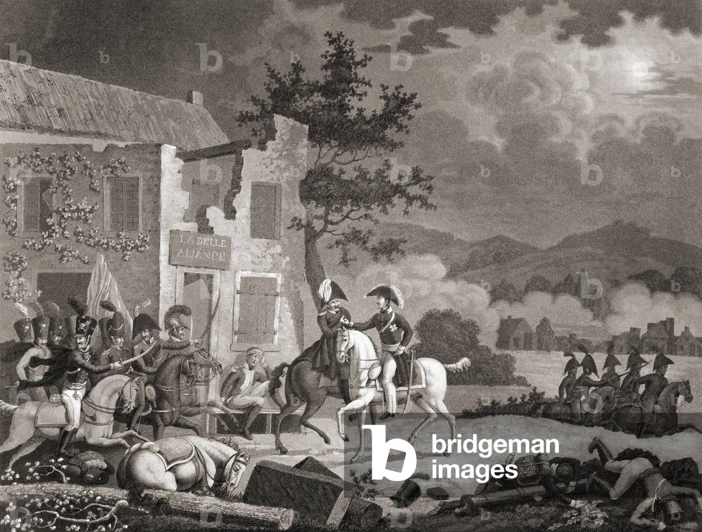 Meeting of Wellington and Blucher, Waterloo