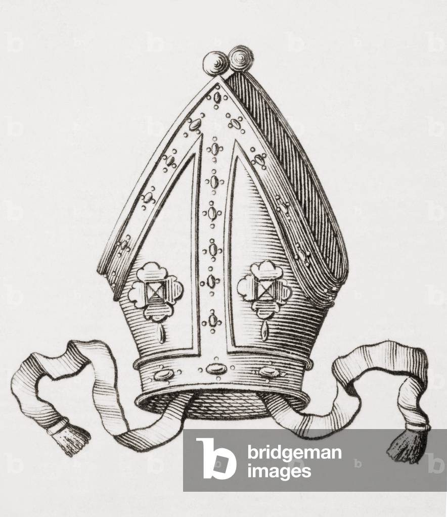 A Bishop's Mitre (engraving)
