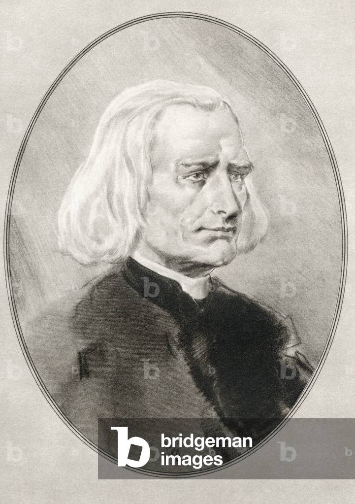 Franz Liszt, from Living Biographies of Great Composers
