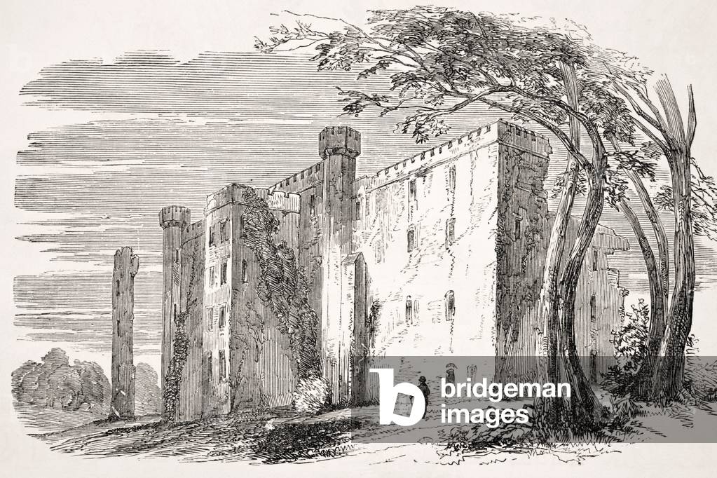 Dangan Castle, County Meath, from 'Old England's Worthies' by Lord Brougham and others, published London, c.1880s (litho)