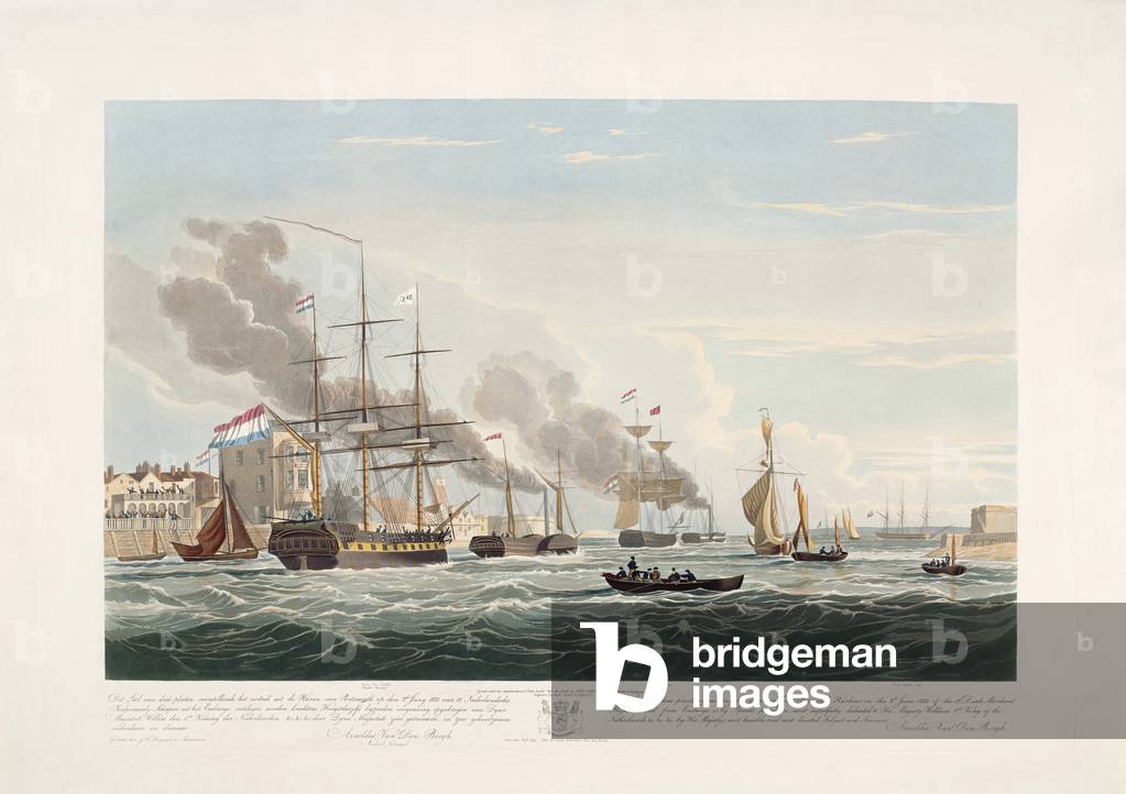 Dutch merchant ships leaving Portsmouth, June 2, 1833