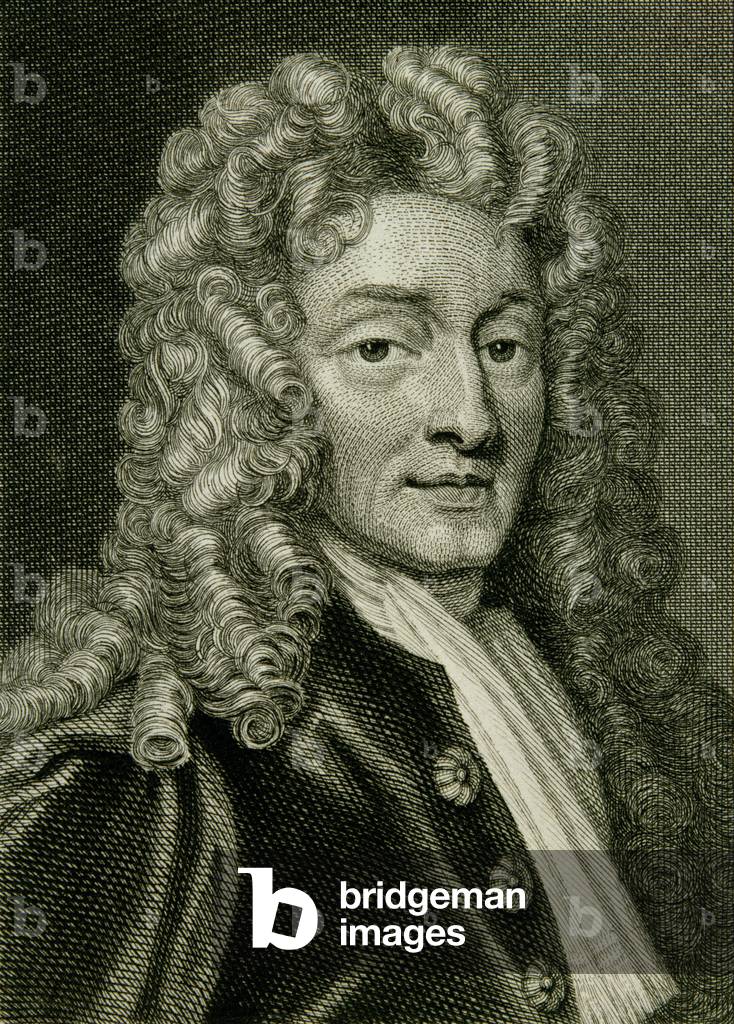 Sir Christopher Wren (1632-1723) (engraving)