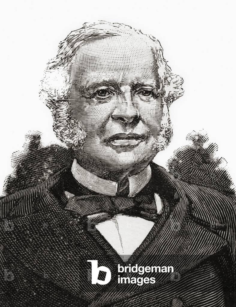 Granville George Leveson-Gower, 2nd Earl Granville, 1815 1891, styled Lord Leveson until 1846.  British Liberal statesman.  From The Review of Reviews, published 1891