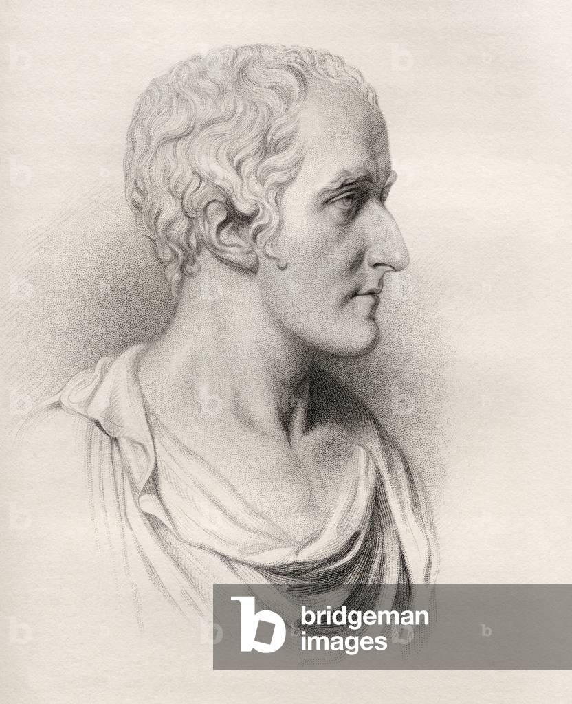 Arthur Wellesley, engraved by E. Finden, illustration from 'Historical Sketches of Statesmen' published in London, 1843 (litho)