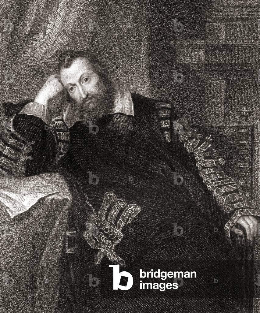 Portrait of Henry Percy, from 'Lodge's British Portraits', 1823 (litho)