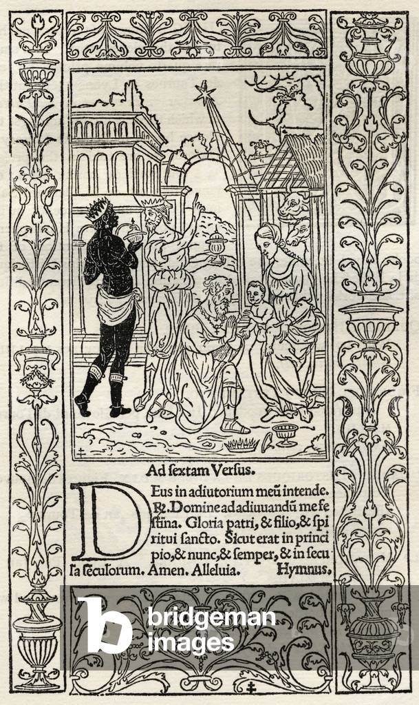 Adoration of the Kings, from 'A Catalogue of a Collection of Engravings, Etchings and Woodcuts', by Richard Fisher, published 1879 (litho)