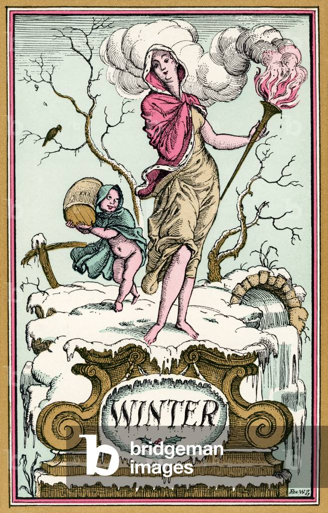 Winter.  Illustration by Reginald John 
