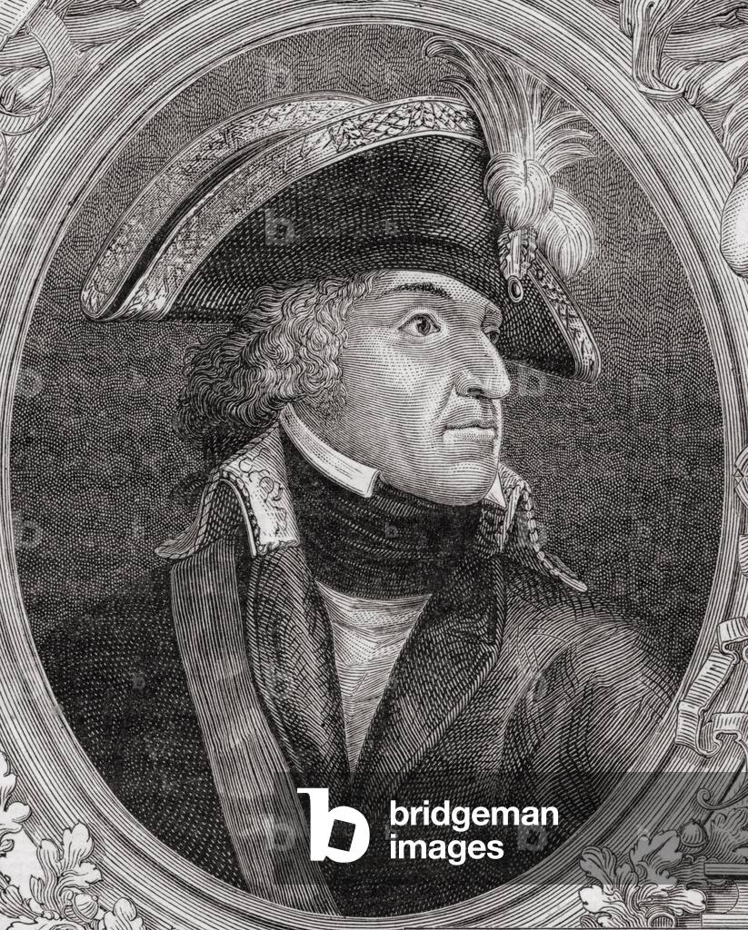 Pierre de Ruel (1752-1821) Marquis de Beurnonville, from 'Histoire de la Revolution Francaise' by Louis Blanc (1811-82) engraved by Pannemaker (b.1822) 1847-62 (litho)