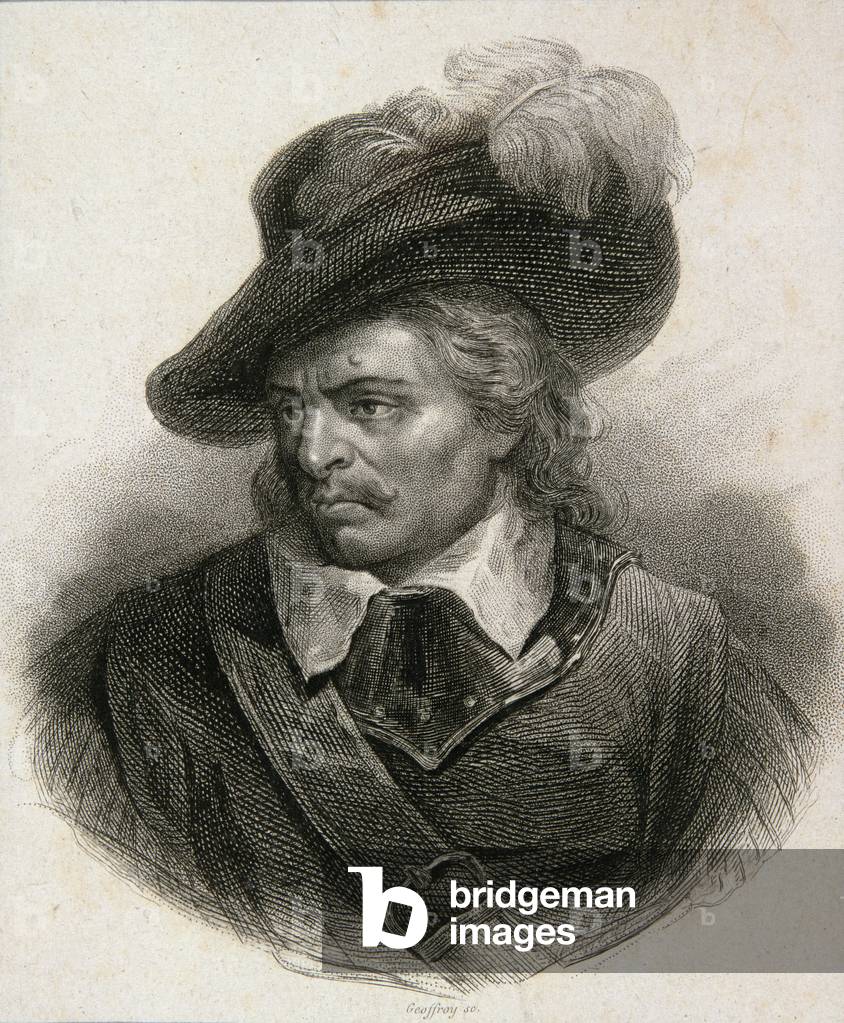 Oliver Cromwell (1599-1658) (engraving)