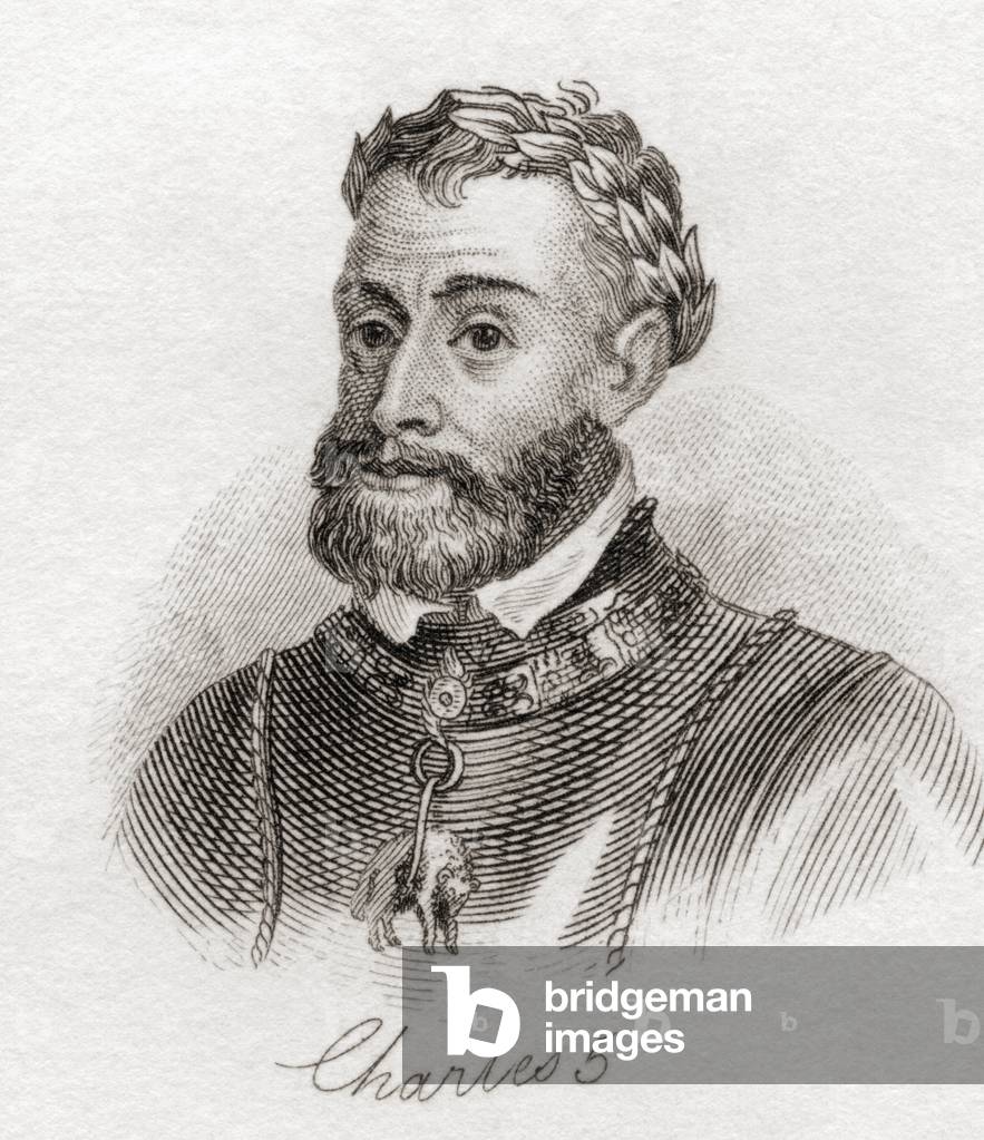 Charles V, from the book Crabbs Historical Dictionary pub. 1825
