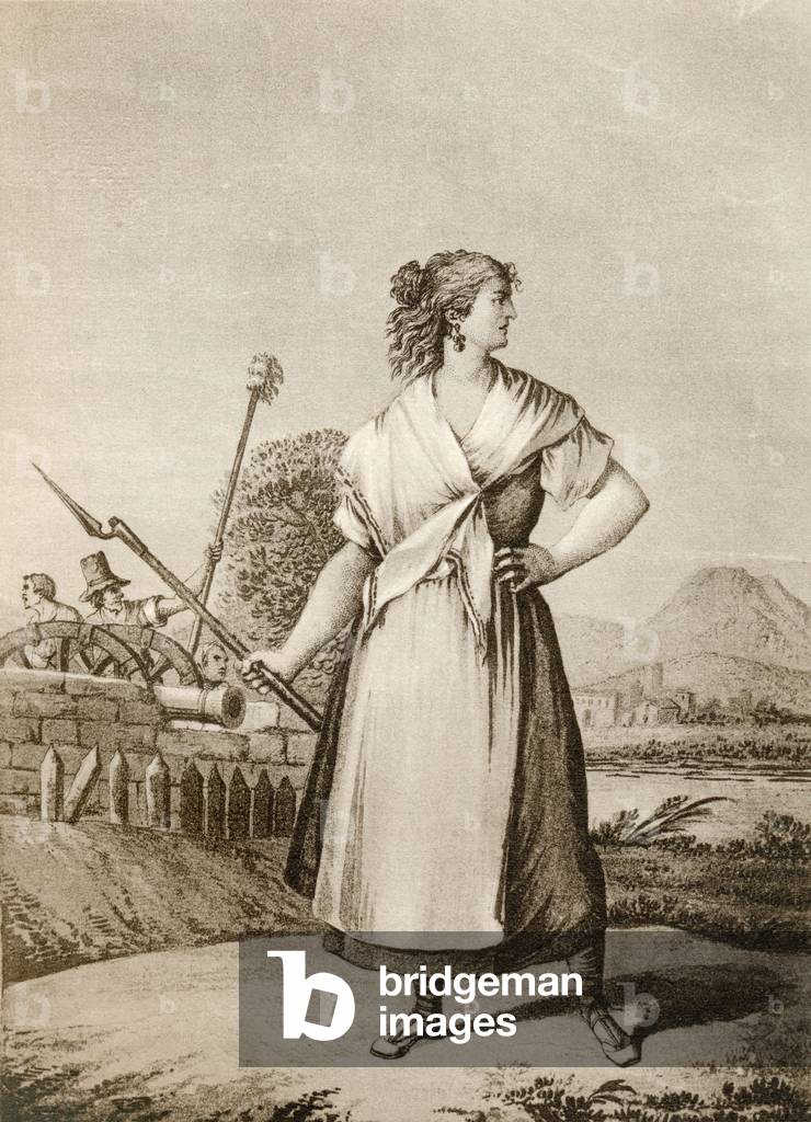 Casta Álvarez Barceló, 1776 - 1846 (engraving)