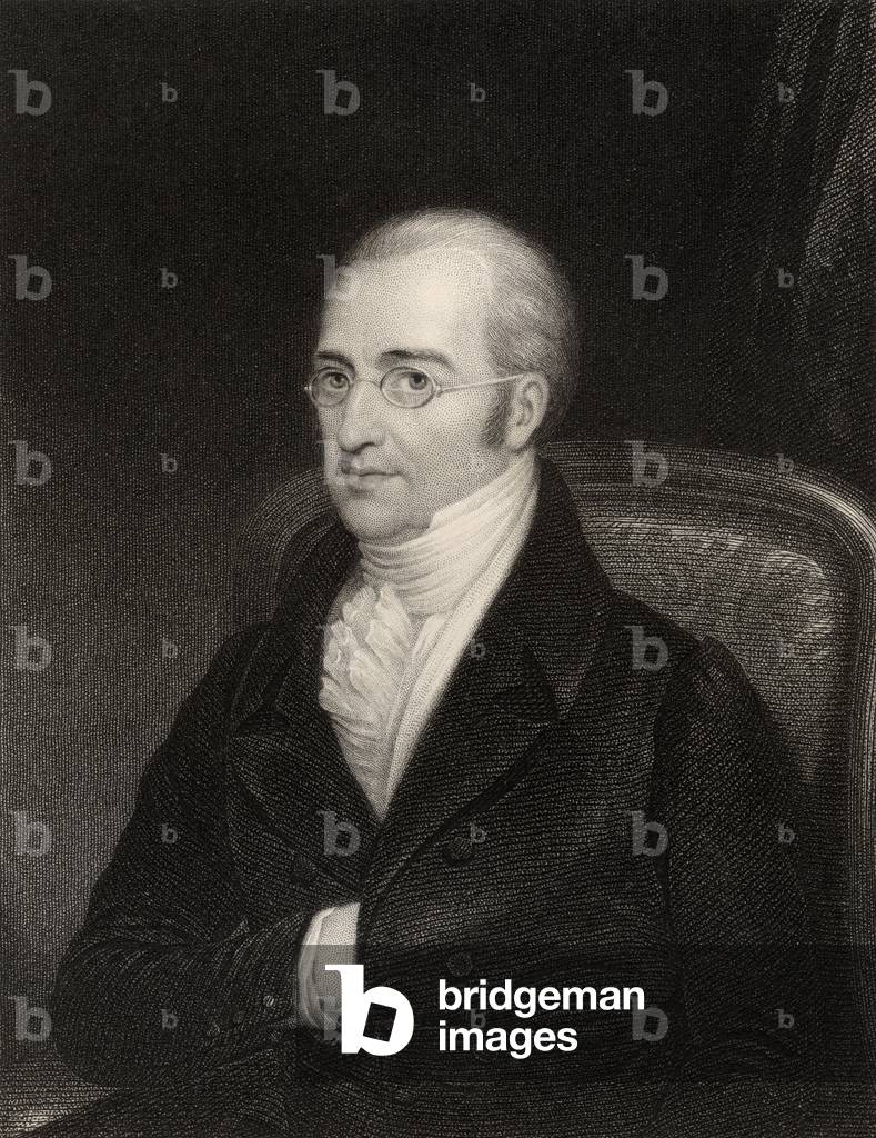 John Cooke, engraved by W. Holl, from 'The National Portrait Gallery, Volume III', published c.1820 (litho)