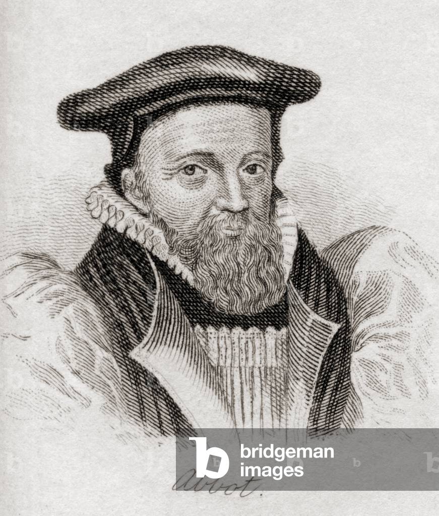 George Abbot, from the book Crabbs Historical Dictionary pub. 1825