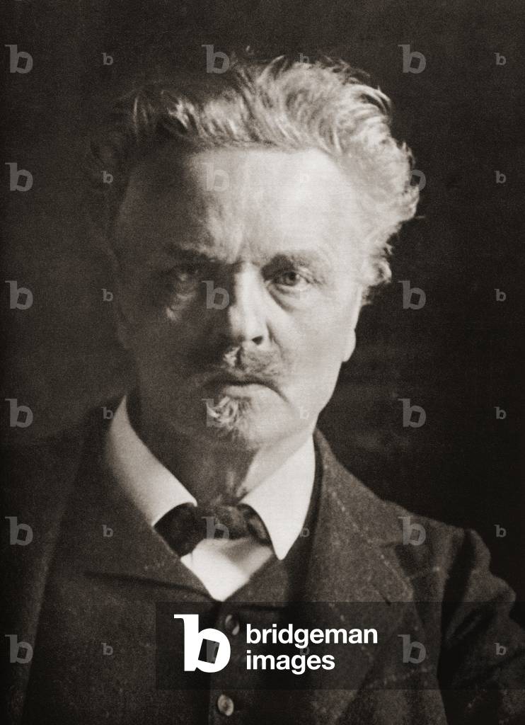 Johan August Strindberg, after a contemporary print