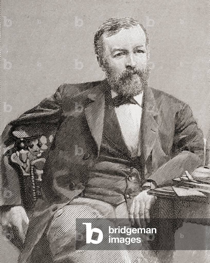 Samuel Pierpont Langley, 1834 -  1906.  From The Strand Magazine published 1897.