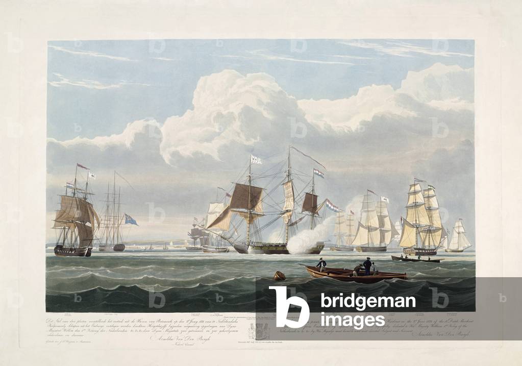 Dutch merchant ships leaving Portsmouth, June 2, 1833