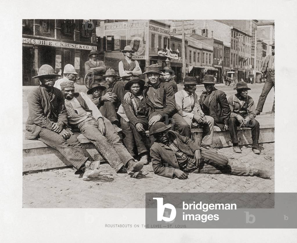 Roustabouts, St, Louis, Missouri, USA, 1890â's