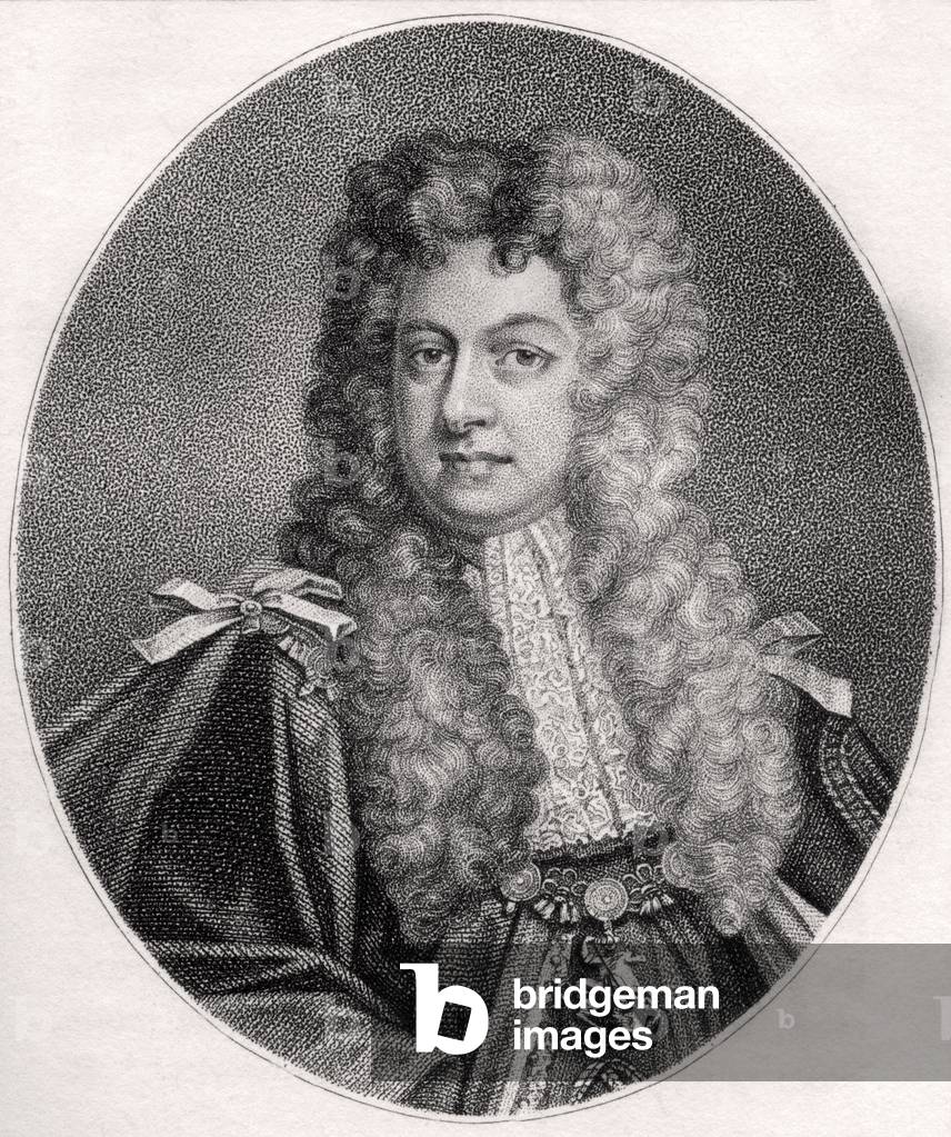 John Sheffield, engraved by Paftanrini, illustration from 'A catalogue of Royal and Noble Authors, Volume IV', published in 1806 (litho)