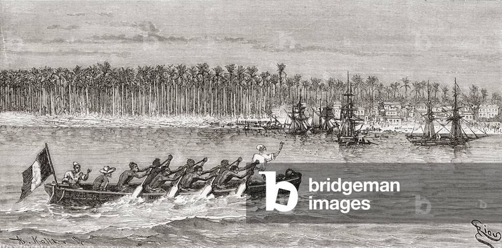 Engraving from 'Africa Pintoresca', published 1888 (engraving)