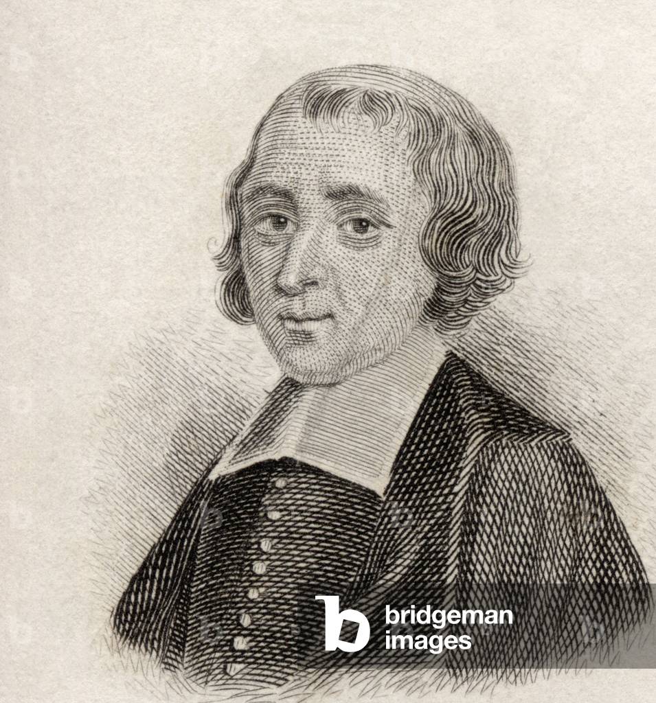 Louis-Sebastien Le Nain de Tillemont, from 'Crabb's Historical Dictionary', published 1825 (litho)