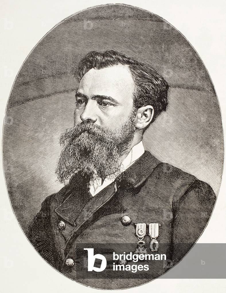 Jules Nicolas Crevaux,1847 - 1882., c.1880 (print)