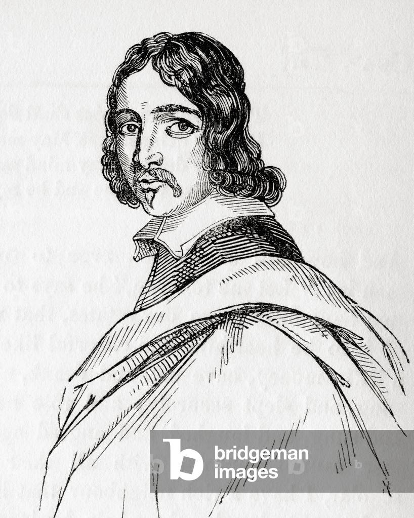 Francis Moore, British physician and astrologer, from Old England: A Pictorial Museum, pub. 1847