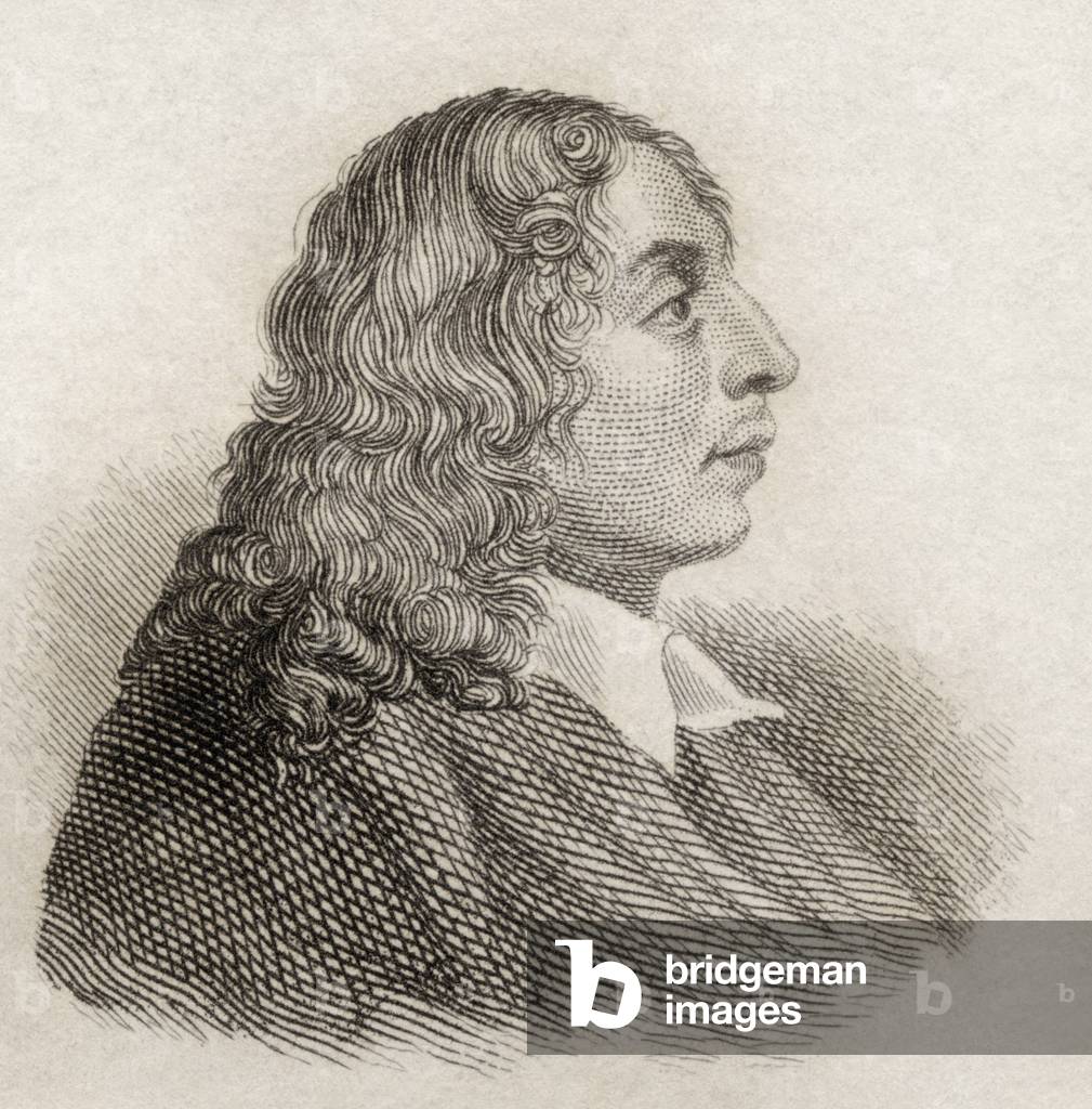 Salvator Rosa, from  Crabb's Historical Dictionary pub. 1825