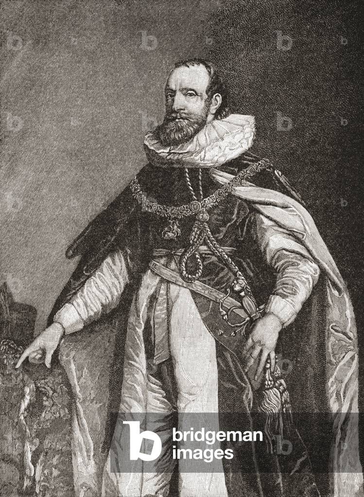 Thomas Osborne, 1st Duke of Leeds, Earl of Danby and Marquess of Carmarthen, from 'Short History of the English People' by J.R. Green, pub. 1893 (print)