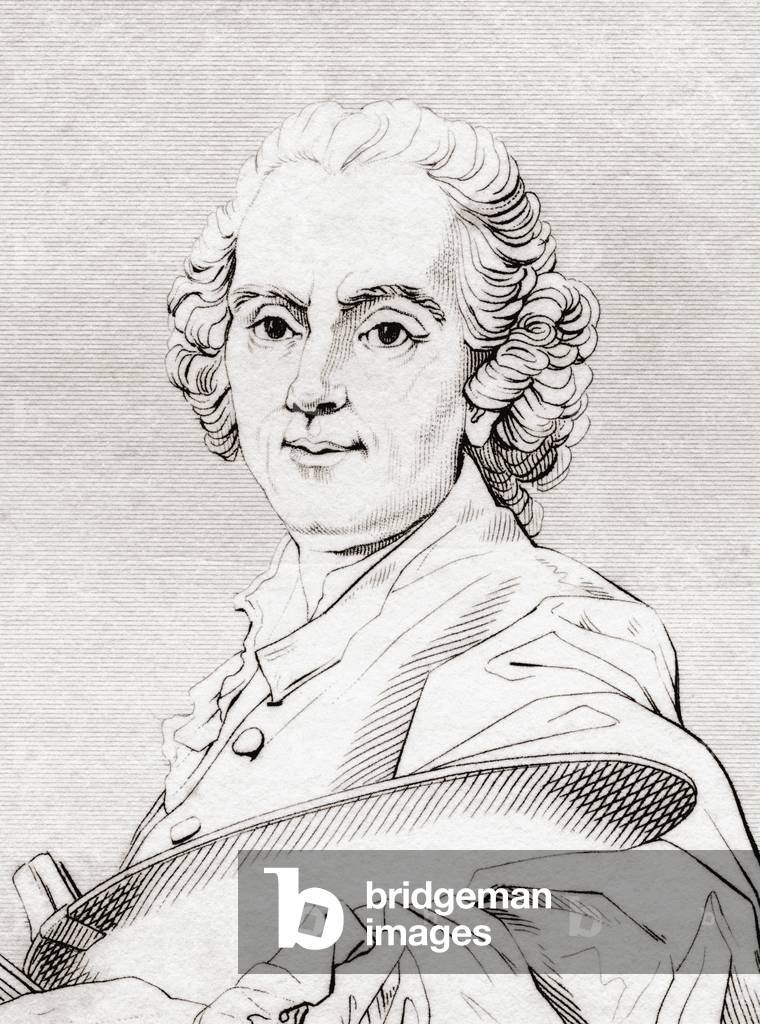 Claude-Joseph Vernet,  1714 – 1789.   From The Historic Gallery of Portraits and Paintings, published 1808.