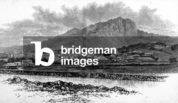 Townsville, Queensland, Australia, from 'Australian Pictures', pub. by The Religious Tract Society in London, 1886 (engraving)