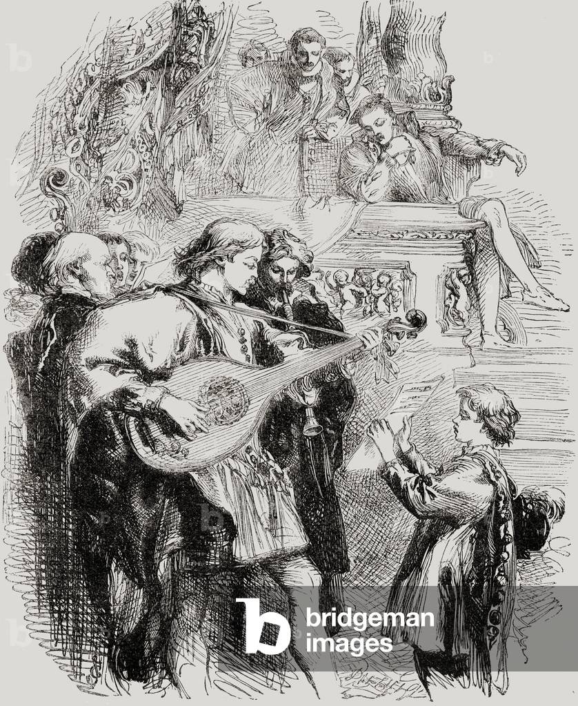 Street musicians in the sixteenth century