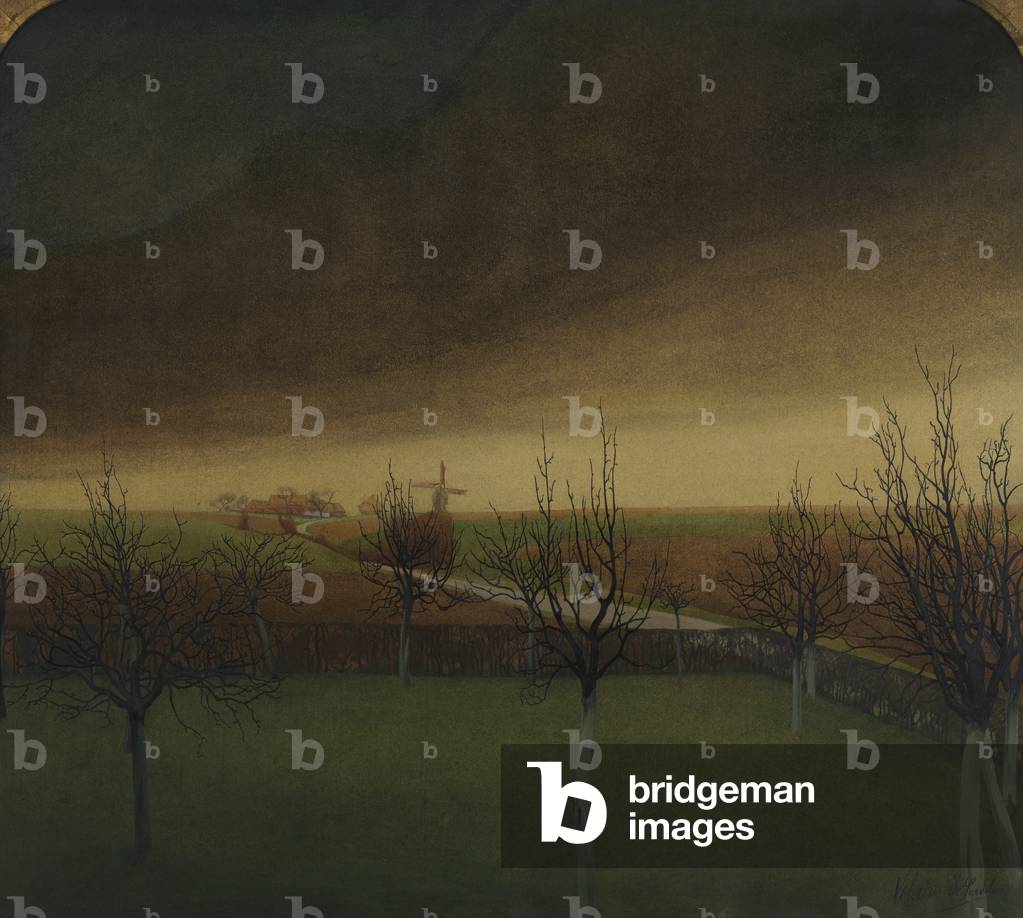 Before Spring (w/c on paper)