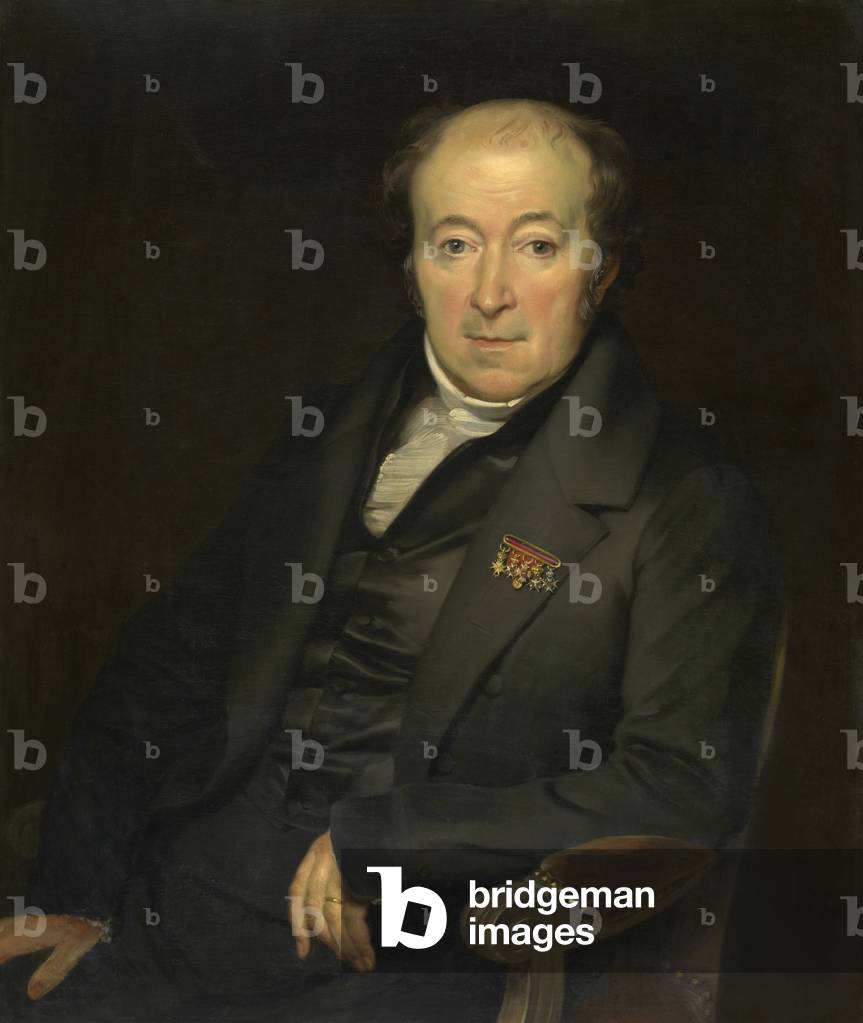 The painter Mattheus Ignatius van Bree (oil on canvas)