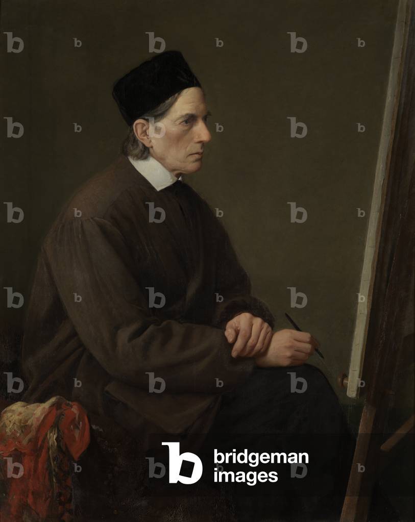 The Painter Johann Friedrich Overbeck, 1866-67 (oil on canvas)