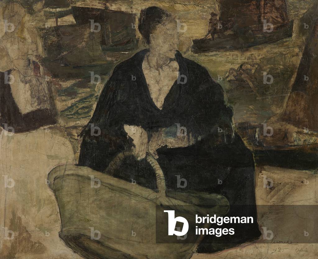 Fisherman's Wife, 1920 (oil on canvas mounted on plywood)
