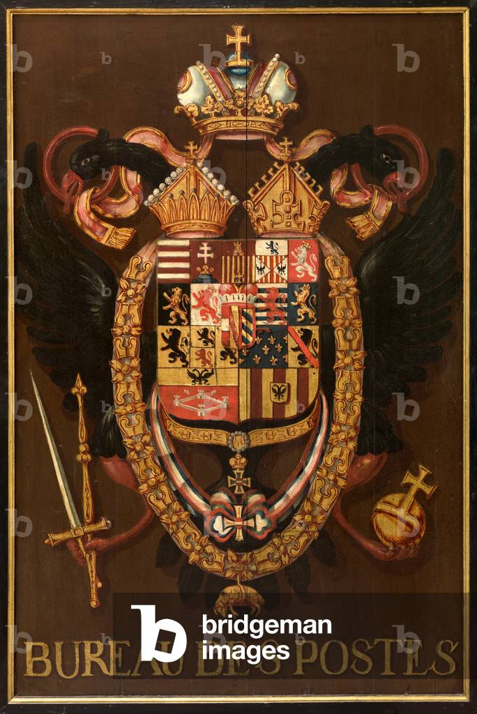Sign of the Post (oil on panel) 
