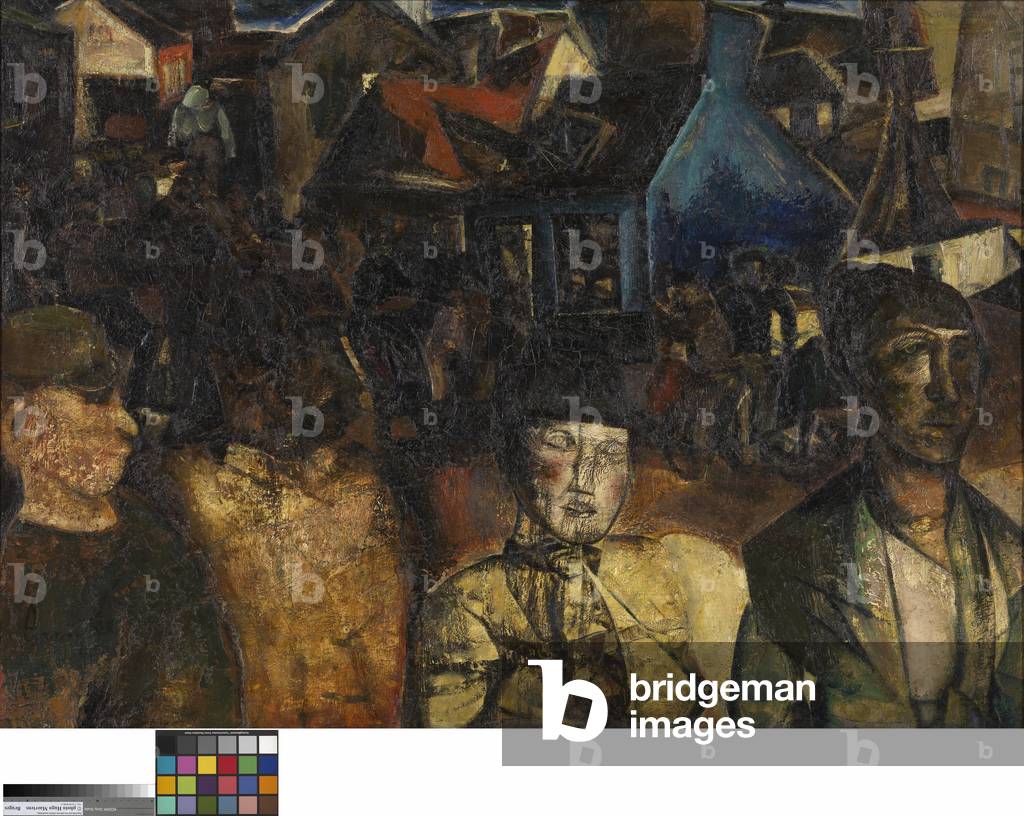 The Fair, 1921 (oil on canvas)