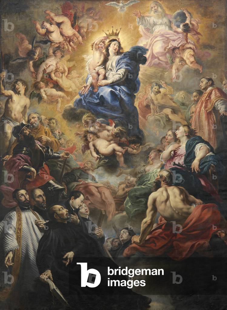 Coronation of the Virgin (oil on canvas)