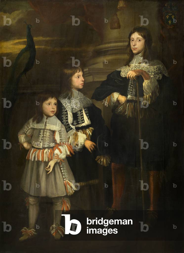 Bild von Gemälde "Porträt von drei Kindern (öl auf leinwand)" von Netherlandish School