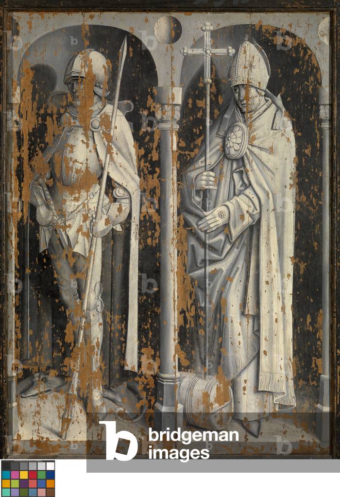 Exterior of the Legend of St. George, c.1500-10 (oil on panel)