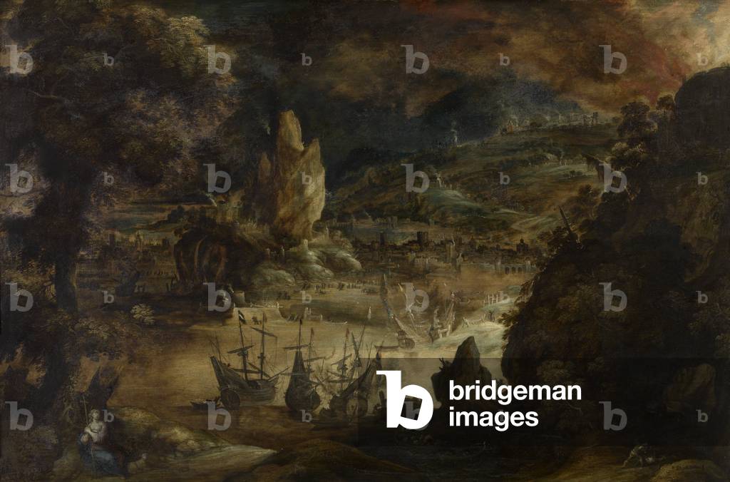 The Calamities of Humanity, 1600 (oil on wood)