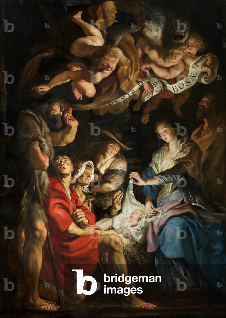 Birth of Christ, Adoration of the Shepherds, 1609 (oil on canvas)