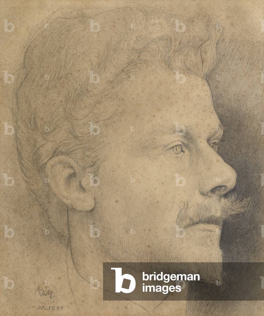Self Portrait, 1889 (pencil on paper)