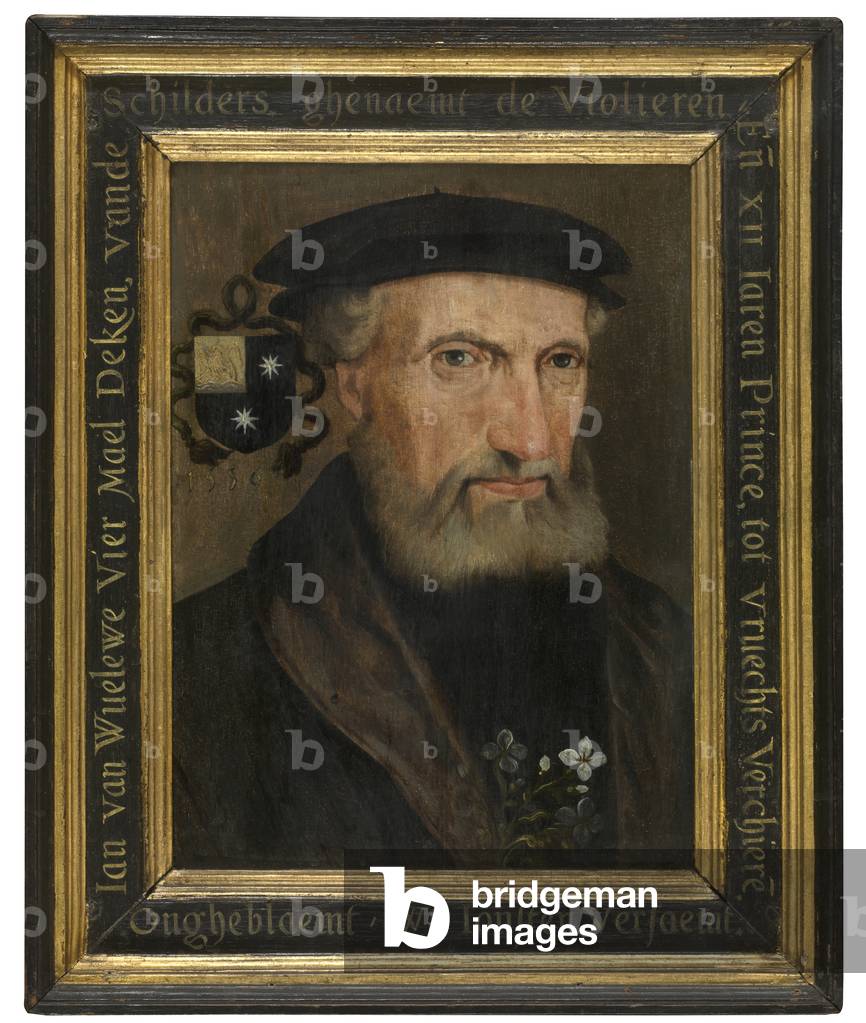 The Painter Jan van Wueluwe, 1556 (oil on panel)