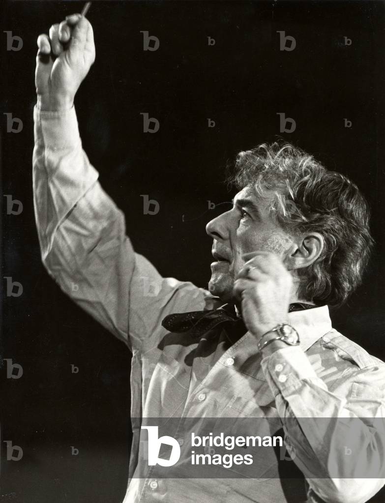 Leonard Bernstein conducting American