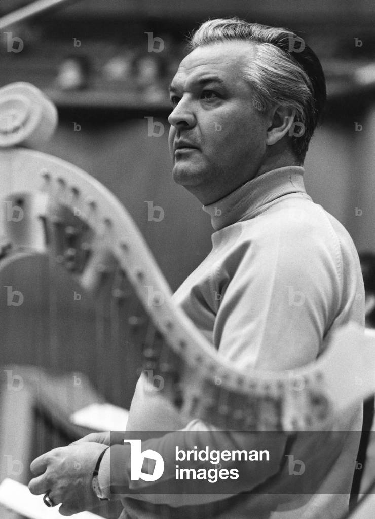 Theo Adam - portrait of German bass-baritone b. 1926