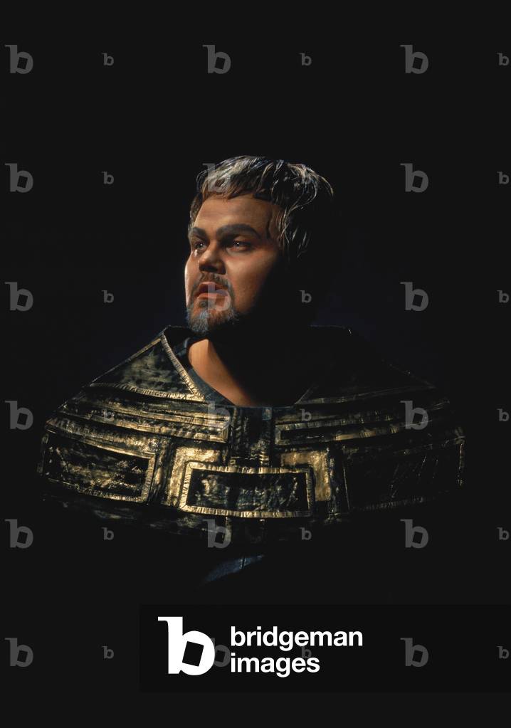 Martti Talvela as King Mark in Richard Wagner 's opera Tristan & Isolde at Osterfestspiele (Easter Festival) in Salzburg. Finnish bass b. 1935 - .