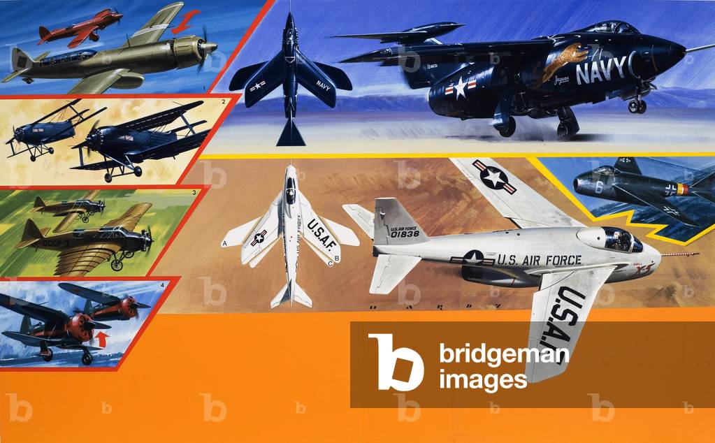 US Airforce fighter planes