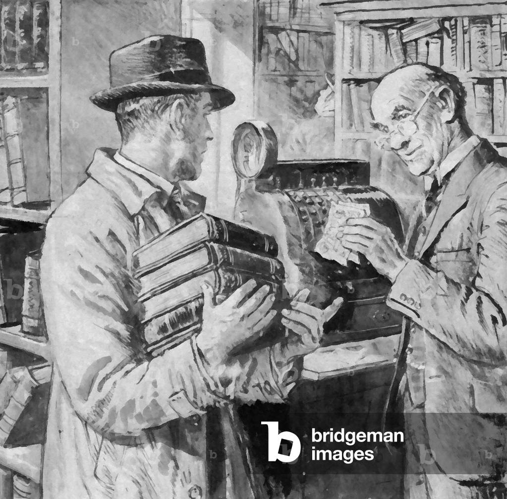 C S Forester (litho)